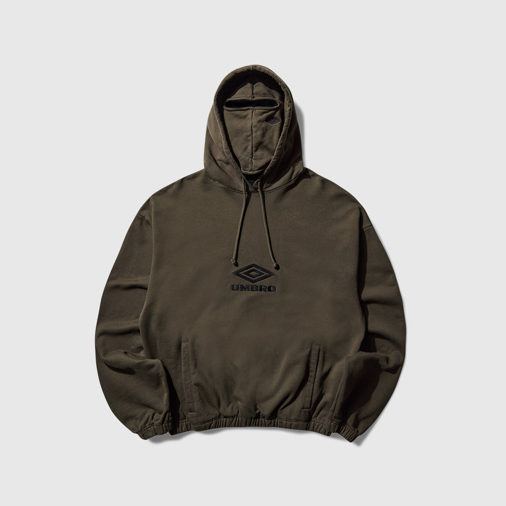 Slam Jam Og Logo Mask Hoodie