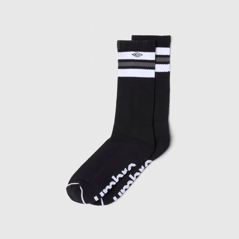 Mens Banded Crew Socks 2 Pack