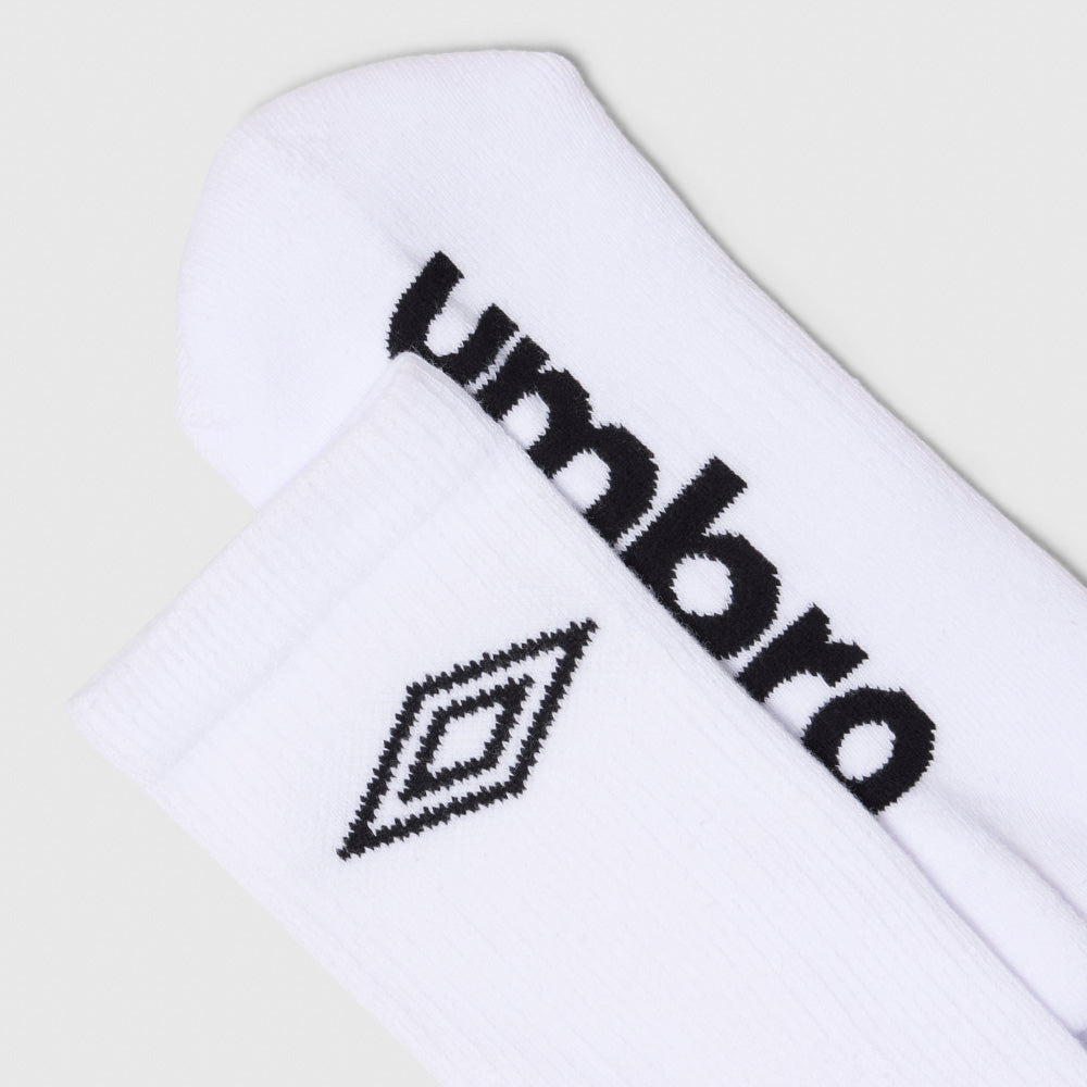 Mens White Crew Socks 3 Pack