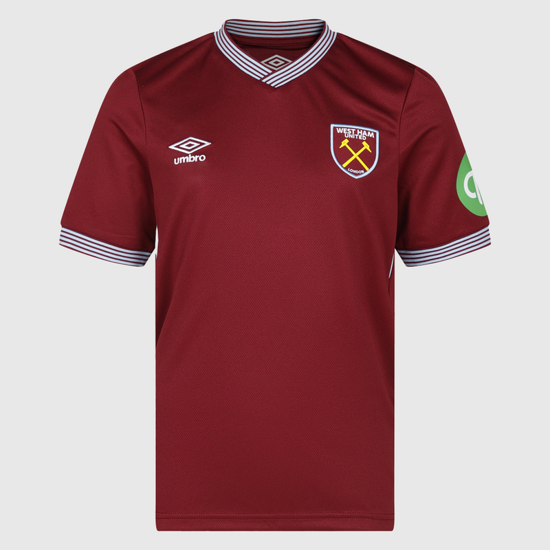West Ham Fc 25/26 Youth Home Jersey