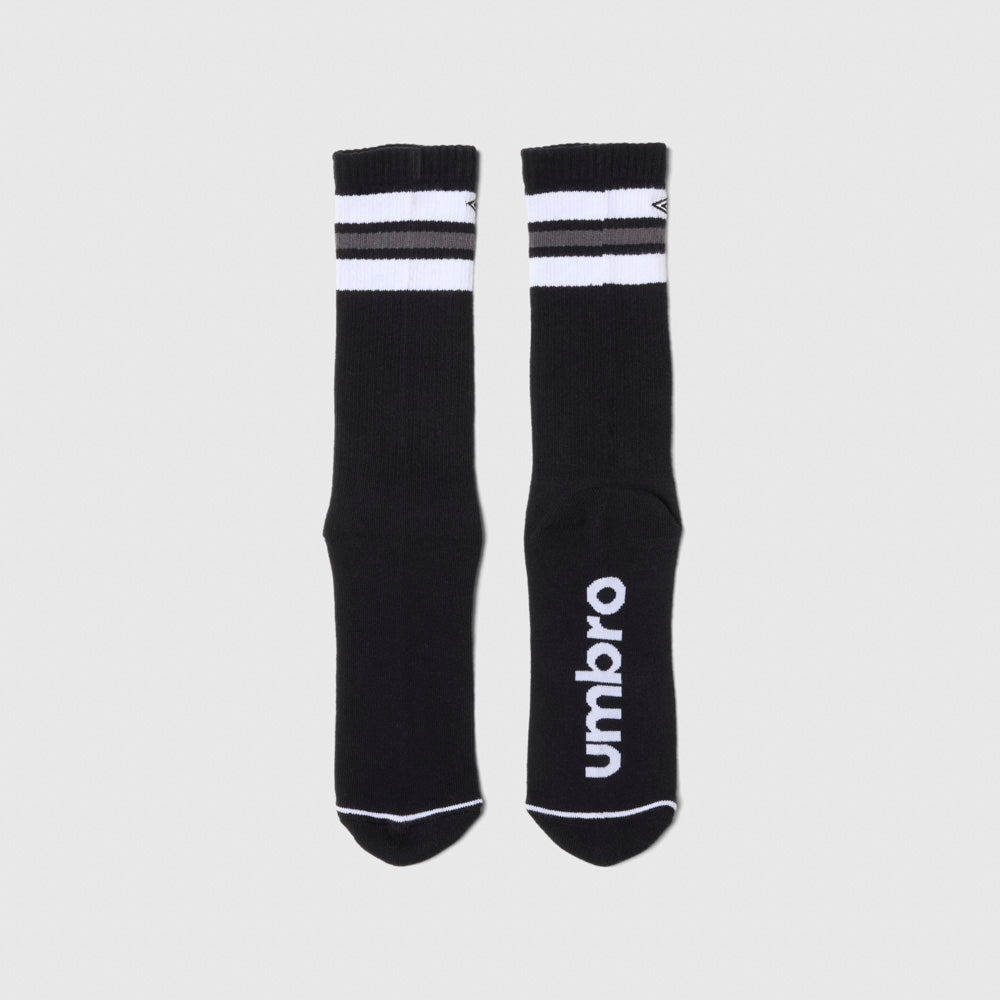 Mens Banded Crew Socks 2 Pack
