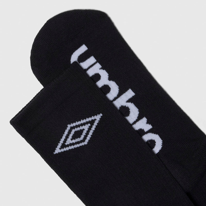 Mens Black Crew Socks 3 Pack