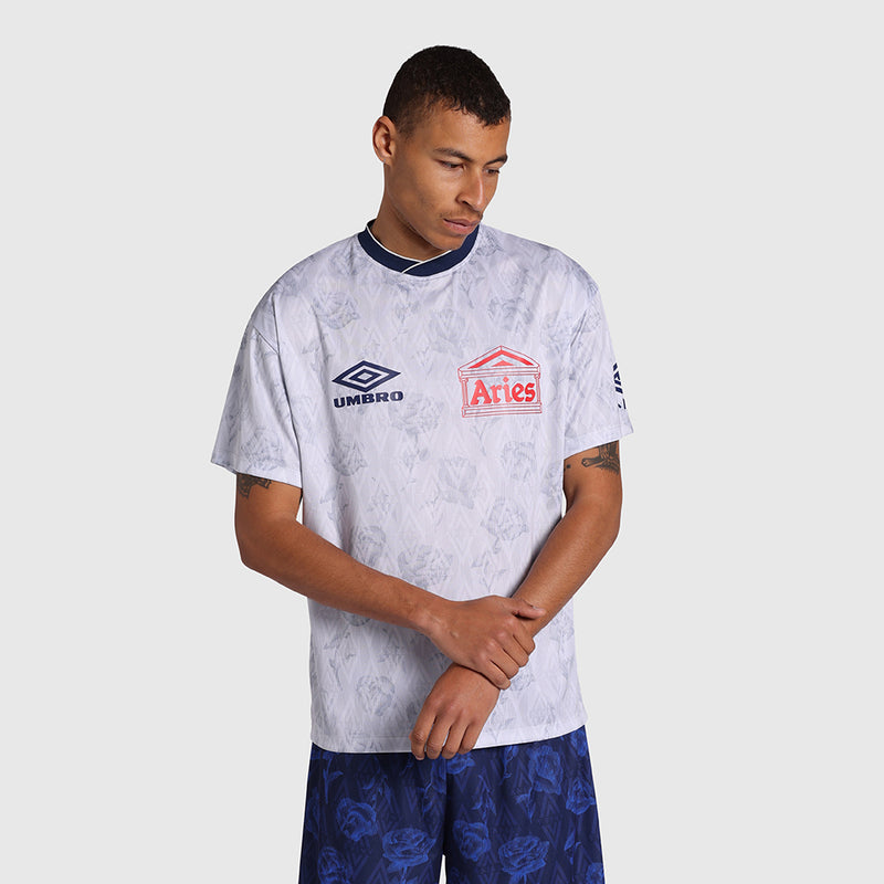 Aries Roses Short Sleeve Football Jersey