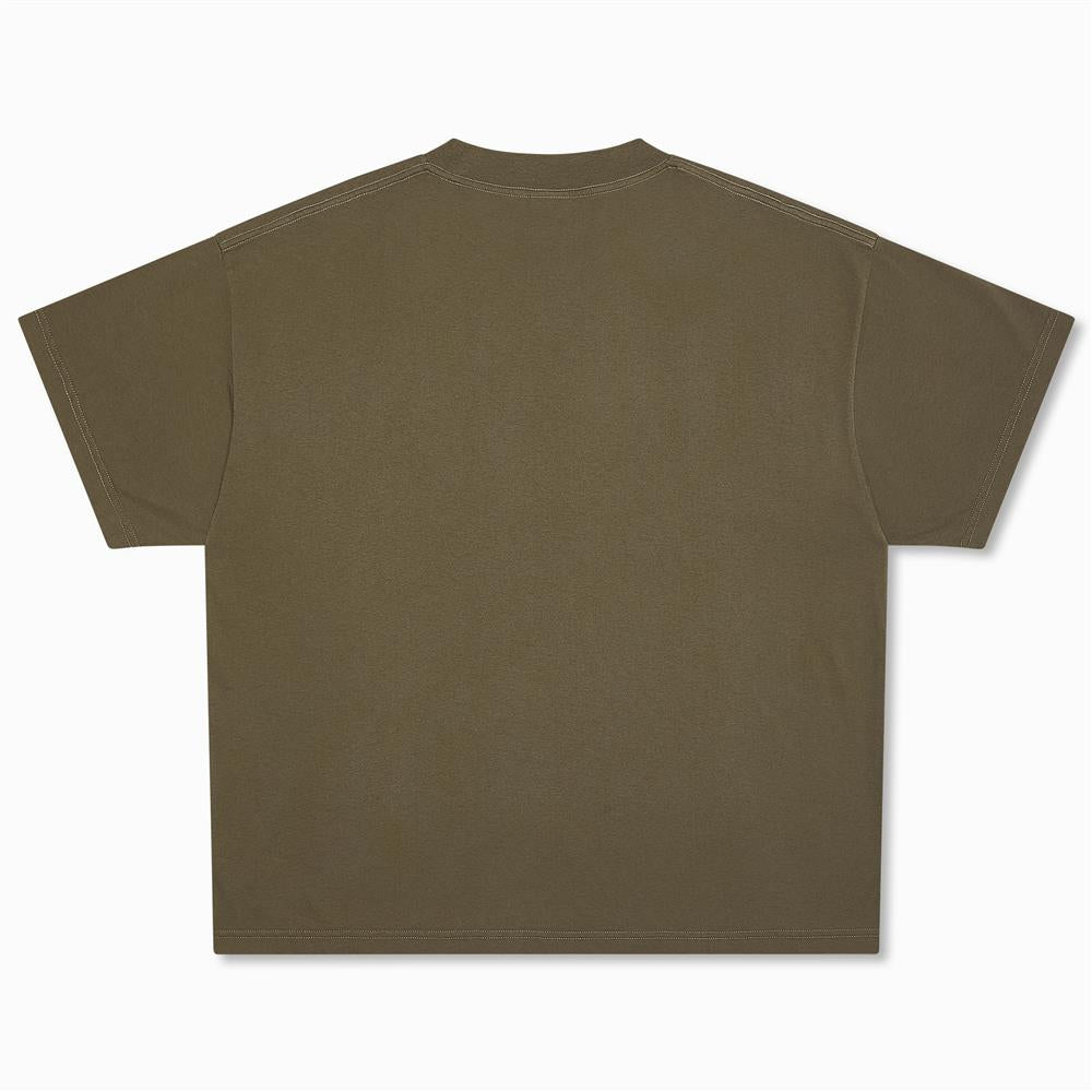 【UMBRO X SLAM JAM】 Hard Times Short Sleeve T-Shirt / KHAKI Umbro White Slam Jam Edition T-Shirt Umbro