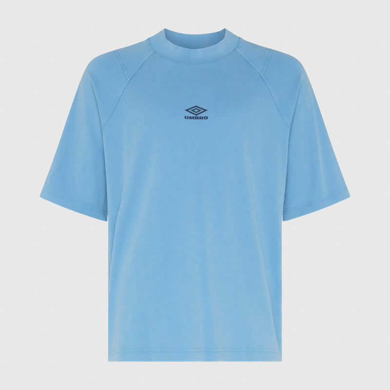 Washed High Neck Boxy Tee