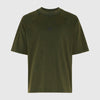 Washed High Neck Boxy Tee