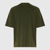 Washed High Neck Boxy Tee