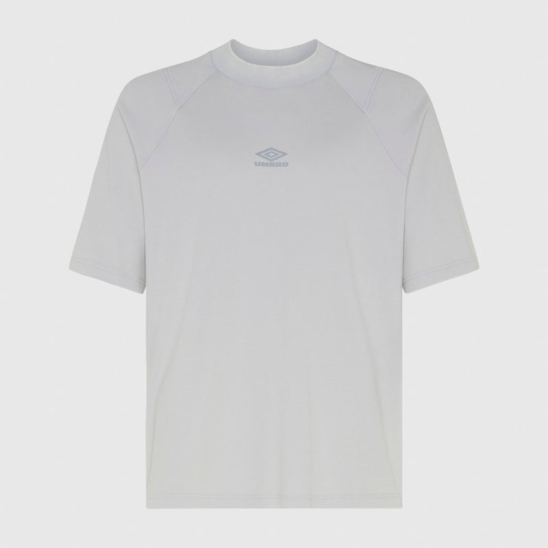 Washed High Neck Boxy Tee
