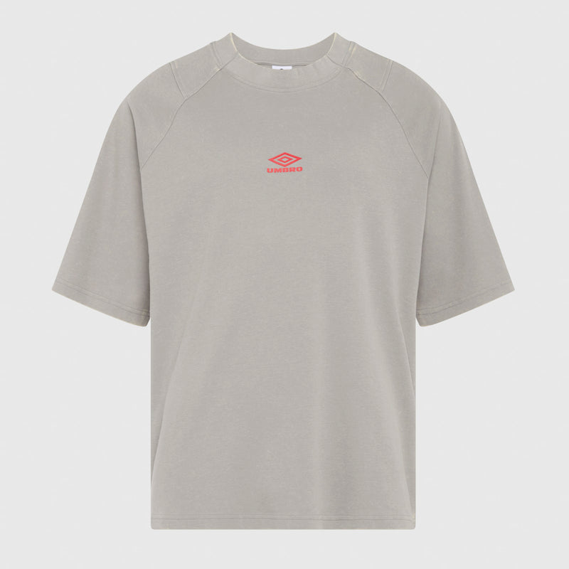 Washed High Neck Boxy Tee
