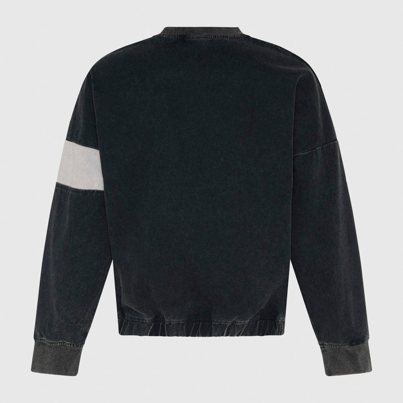 Washed Diamond Drill Sweat