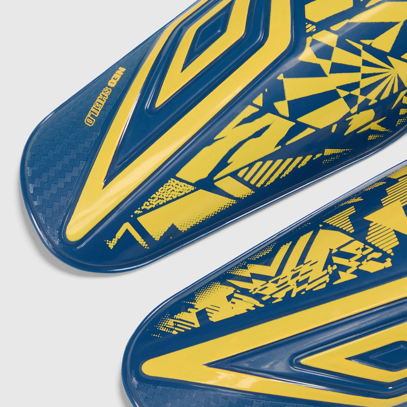 Umbro Youth Neo Shield Shinguards With Sleeve - Lightweight Soccer Protection For Kids